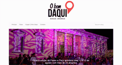Desktop Screenshot of obomdaqui.com